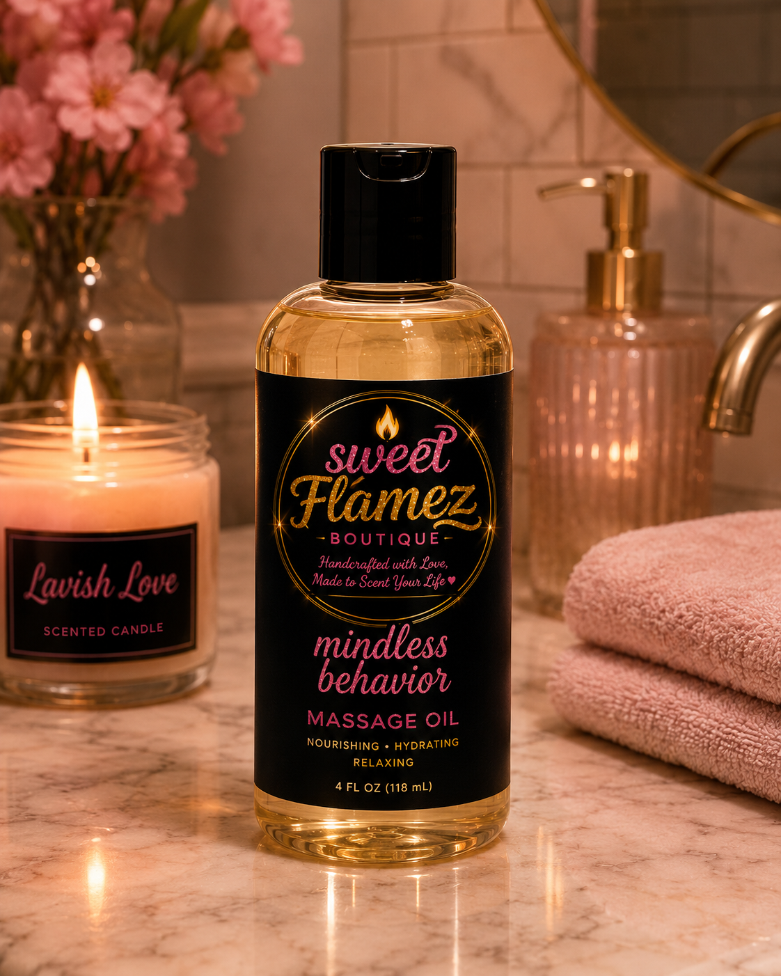 Mindless Behavior Body Oil