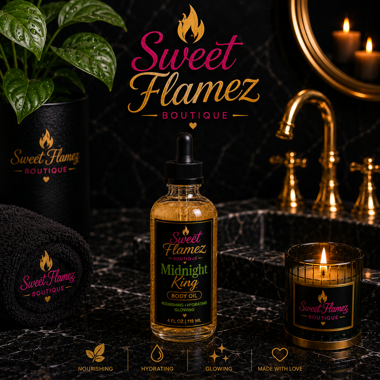 Midnight King Luxury Body Oil