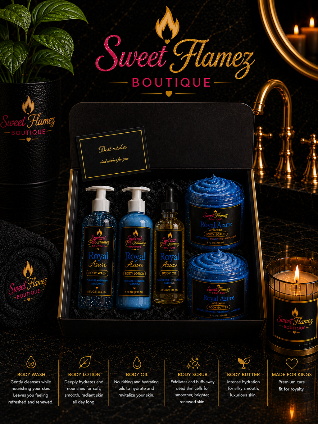 Royal Azure Luxury Set
